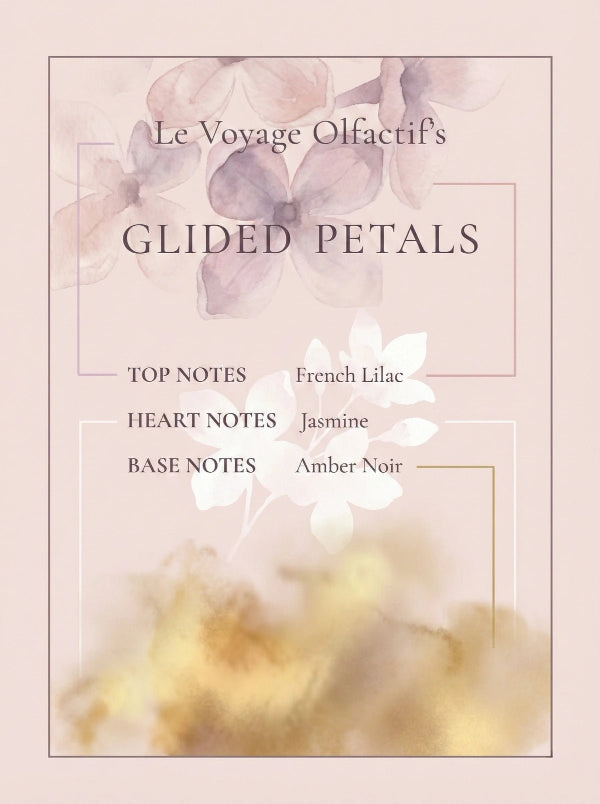 Gilded Petals - Scented Candles by Earth & Essence