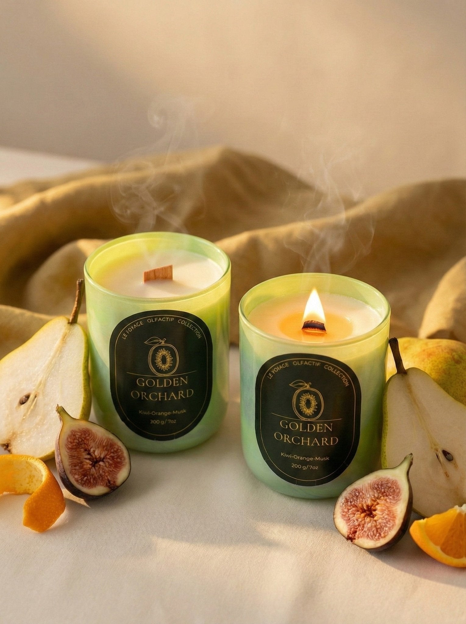 Golden Orchard - Scented Candles by Earth & Essence