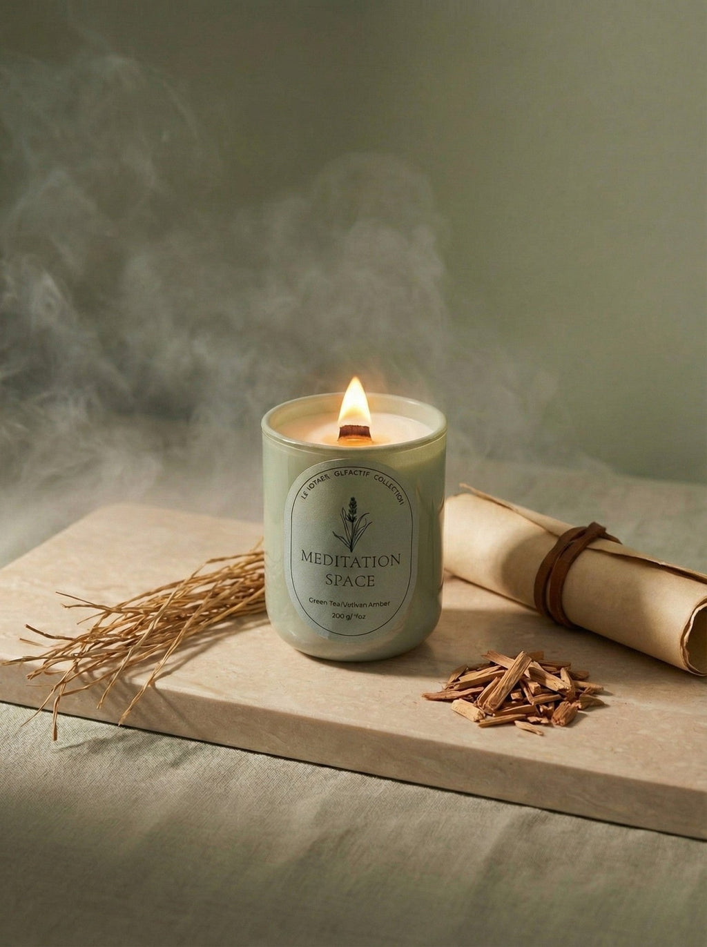 Meditation Space - Scented Candles by Earth & Essence