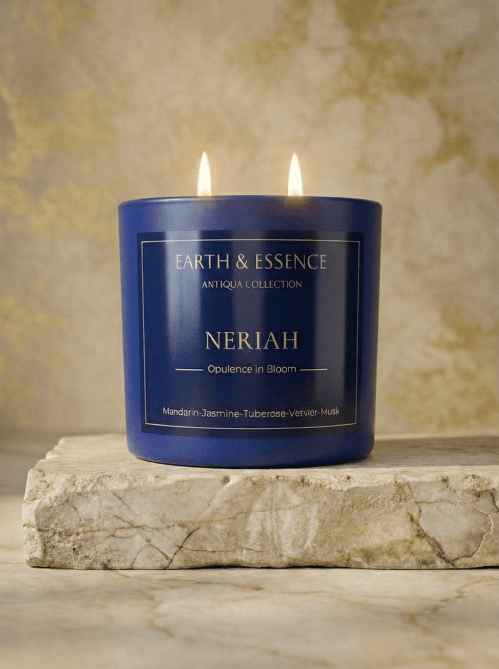 Neriah: Opulence in Bloom - Scented Candles by Earth & Essence