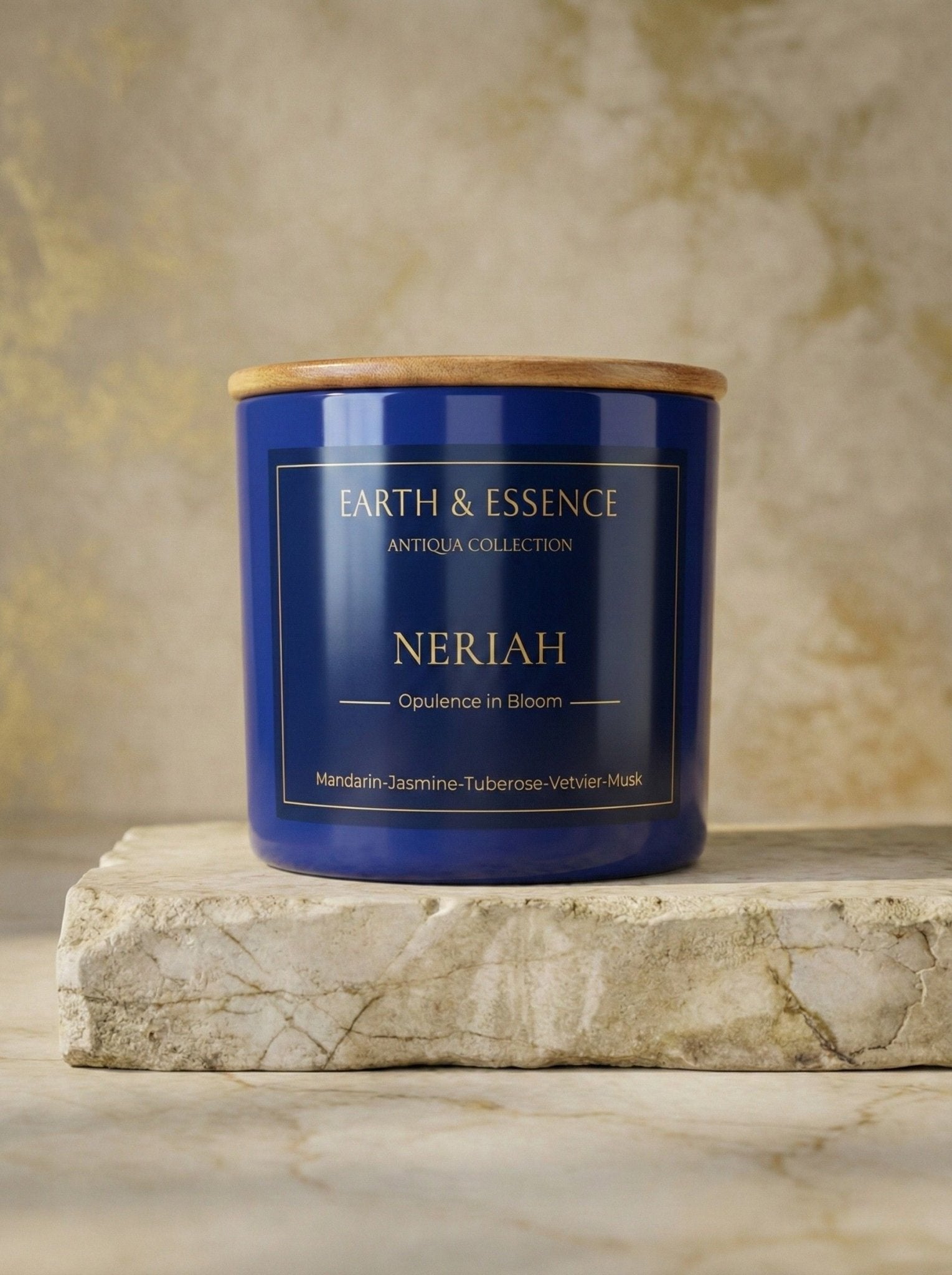 Neriah: Opulence in Bloom - Scented Candles by Earth & Essence