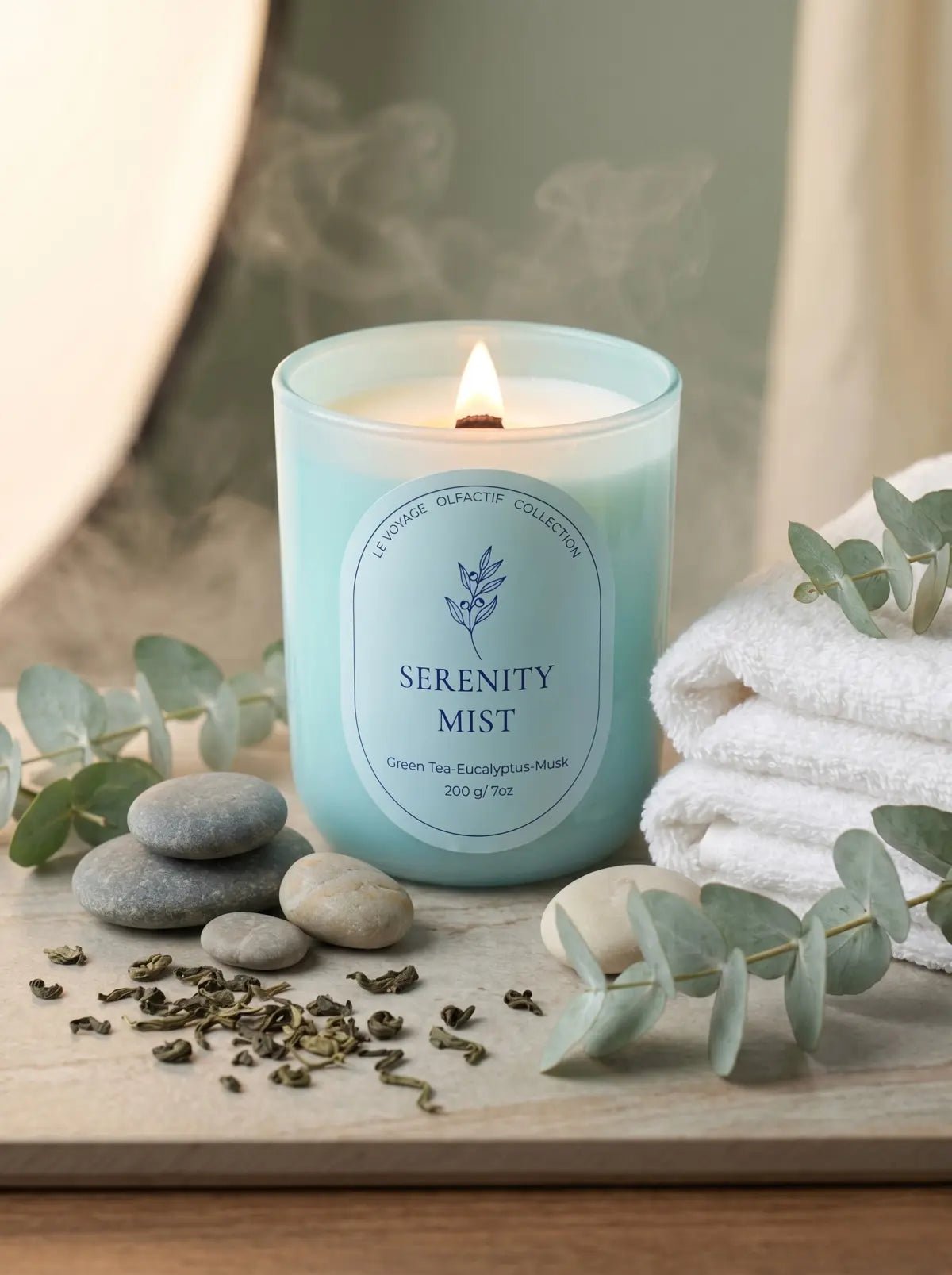 Serenity Mist - Scented Candles by Earth & Essence