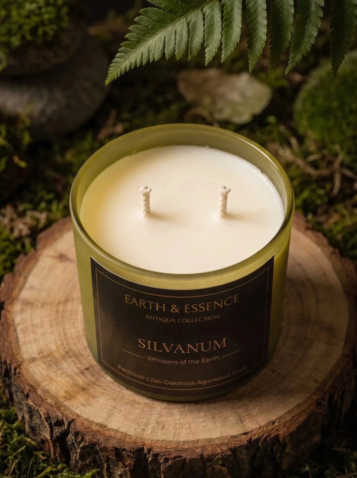 Silvanum: Whispers of the Earth - Scented Candles by Earth & Essence